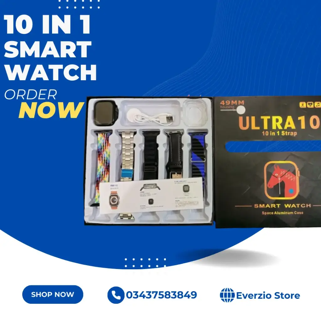10 in 1 Smart Watch